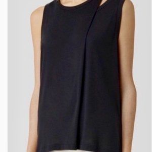 All Saints double strap caper tank top